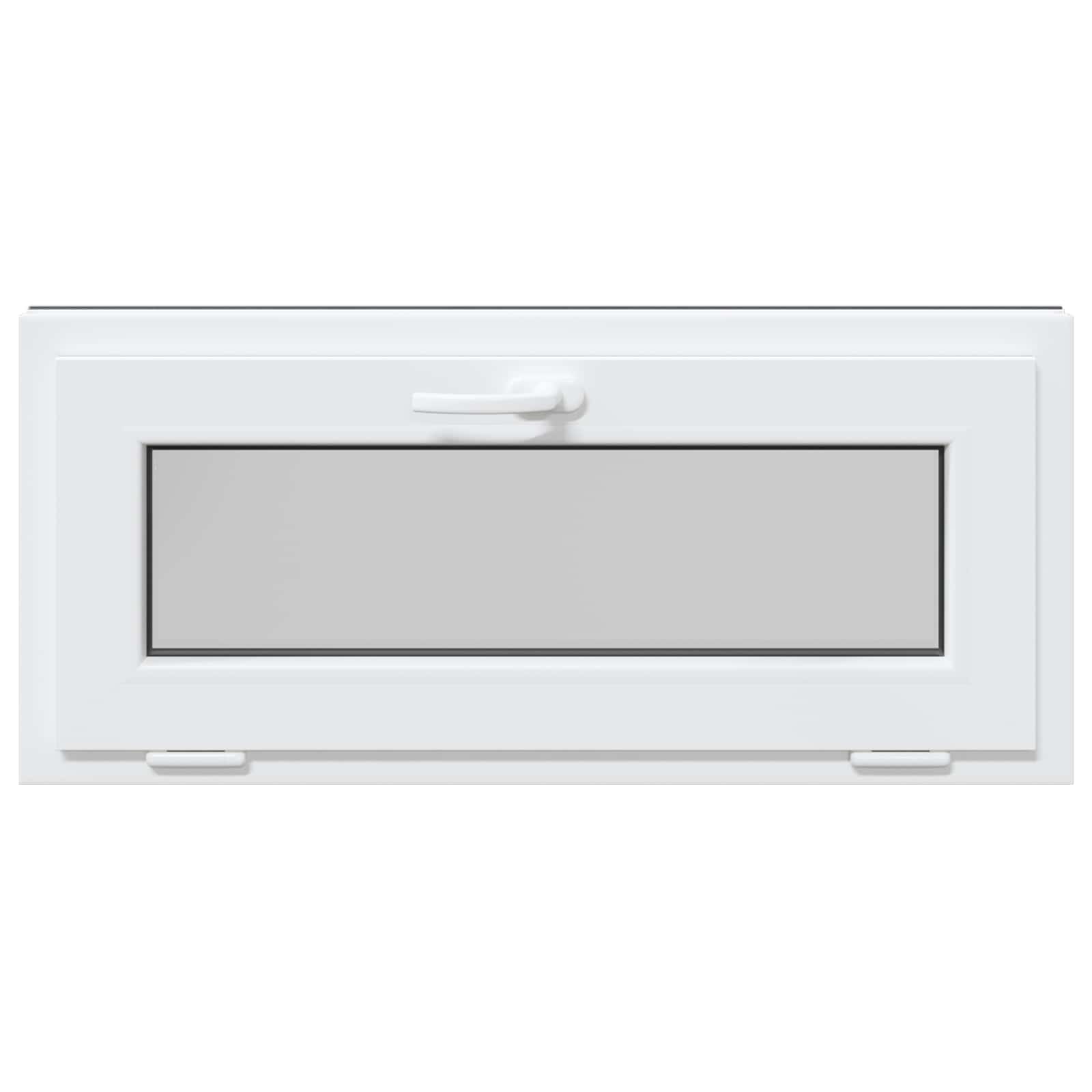 Kellari-Ikkuna Risor 90 X 40 Cm Pvc Ja Lasi Antrasiitti