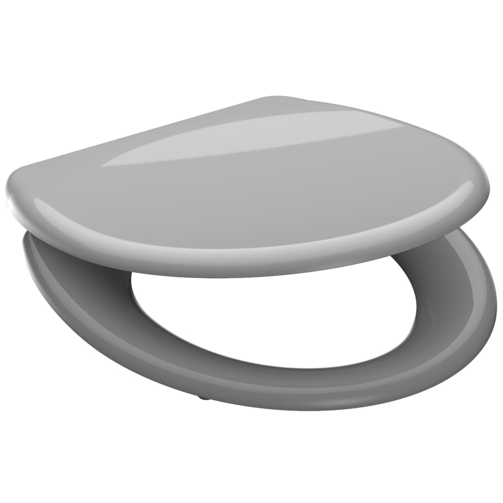 Schütte Duroplast Wc-Istuin Soft-Close Pikavapautustoiminnolla Grey