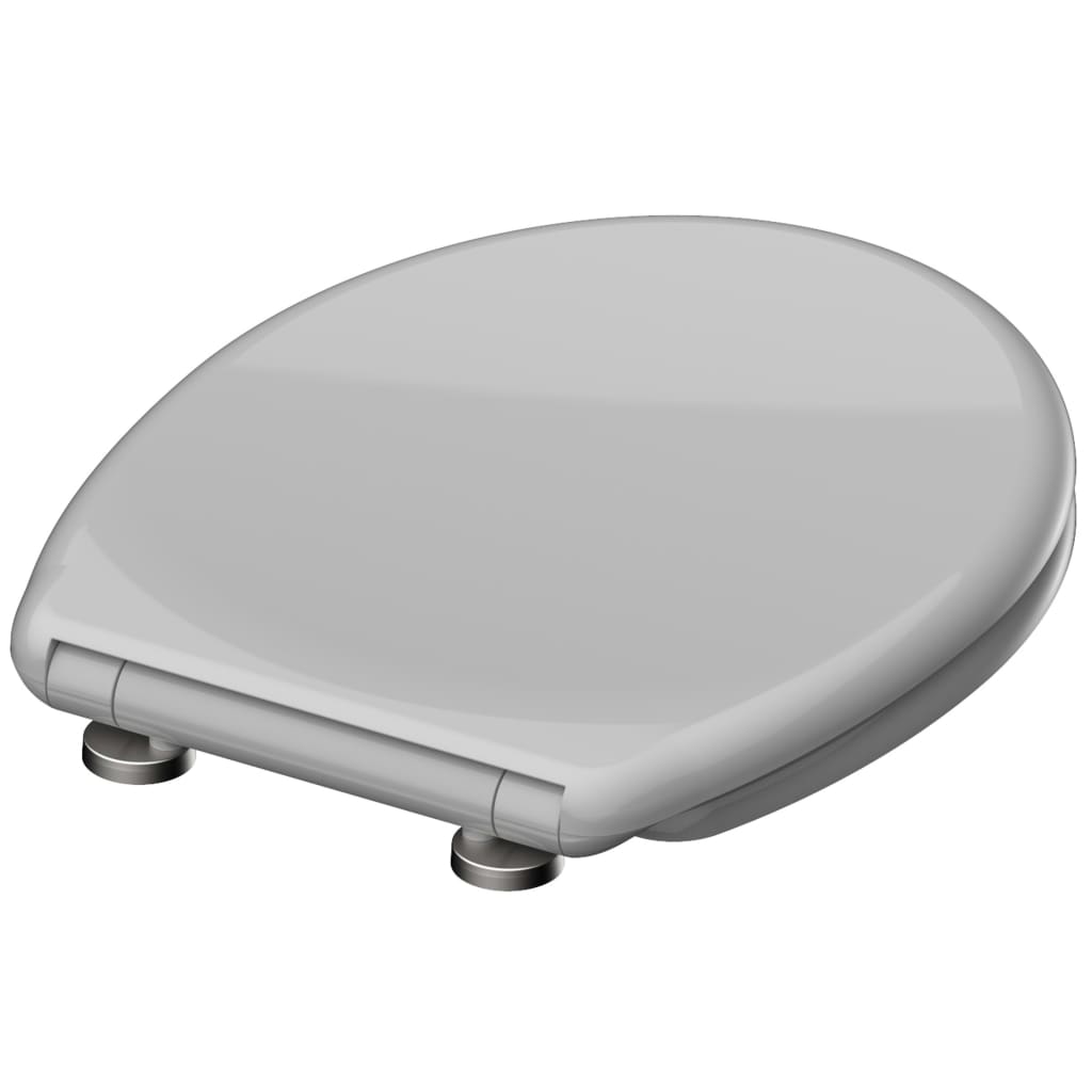 Schütte Duroplast Wc-Istuin Soft-Close Pikavapautustoiminnolla Grey