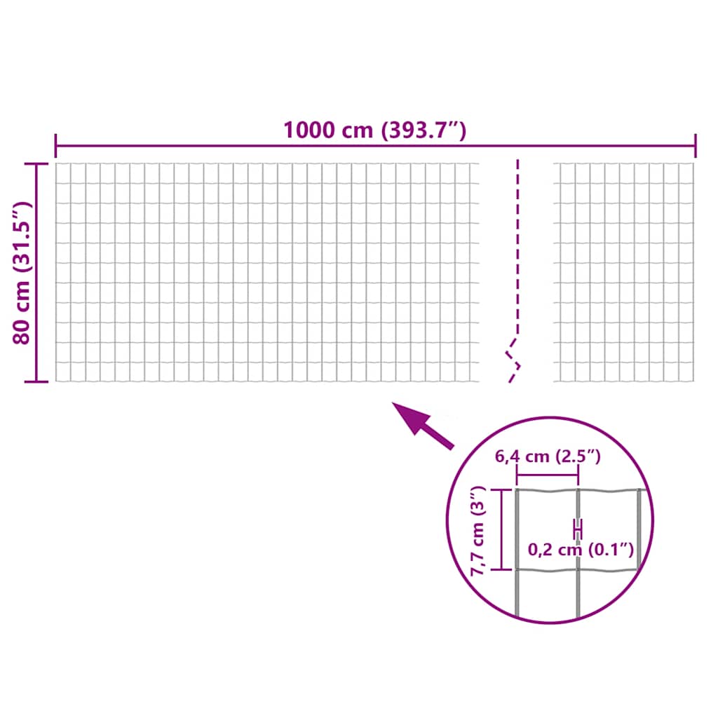 Euro-Aita Teräs 10X0,8 M Harmaa