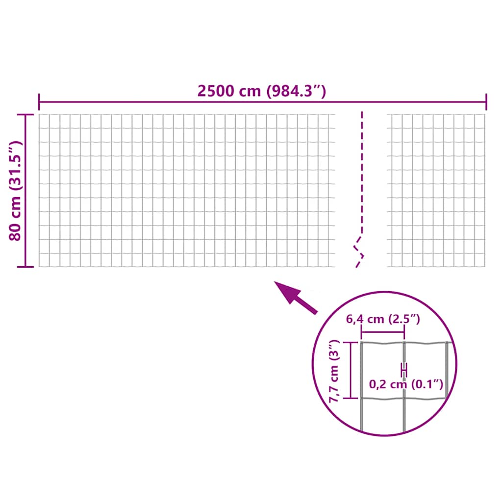 Euro-Aita Teräs 25X0,8 M Harmaa