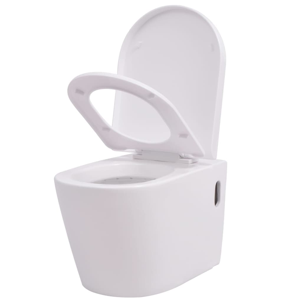 Seinäkiinnitettävä Wc Keraaminen Valkoinen