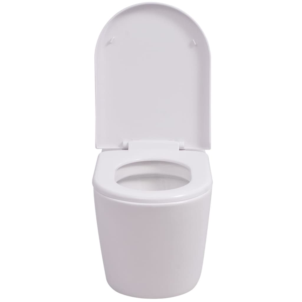 Seinäkiinnitettävä Wc Keraaminen Valkoinen