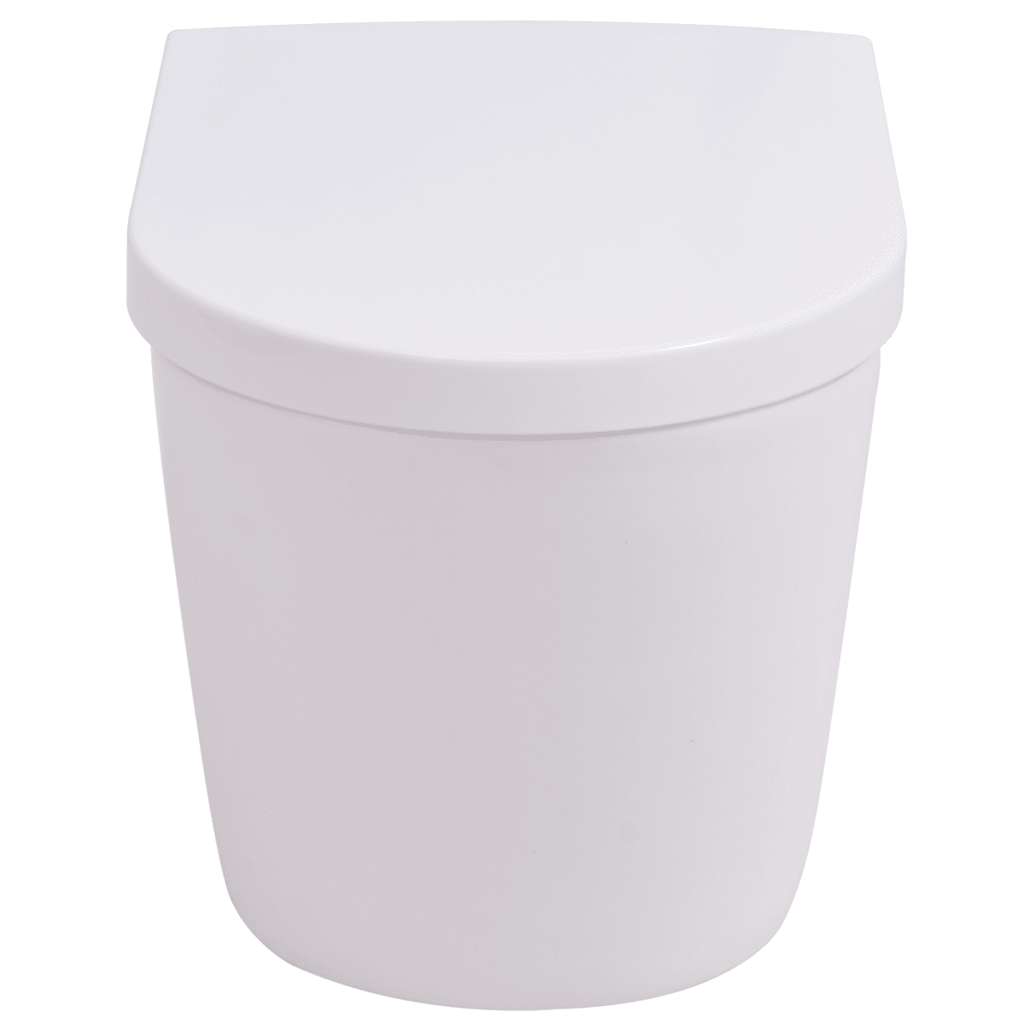 Wc Piilotetulla Vesisäiliöllä Keraaminen Valkoinen
