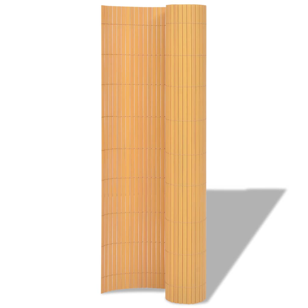 Kaksipuolinen Puutarha-Aita Pvc 90X500 Cm Keltainen