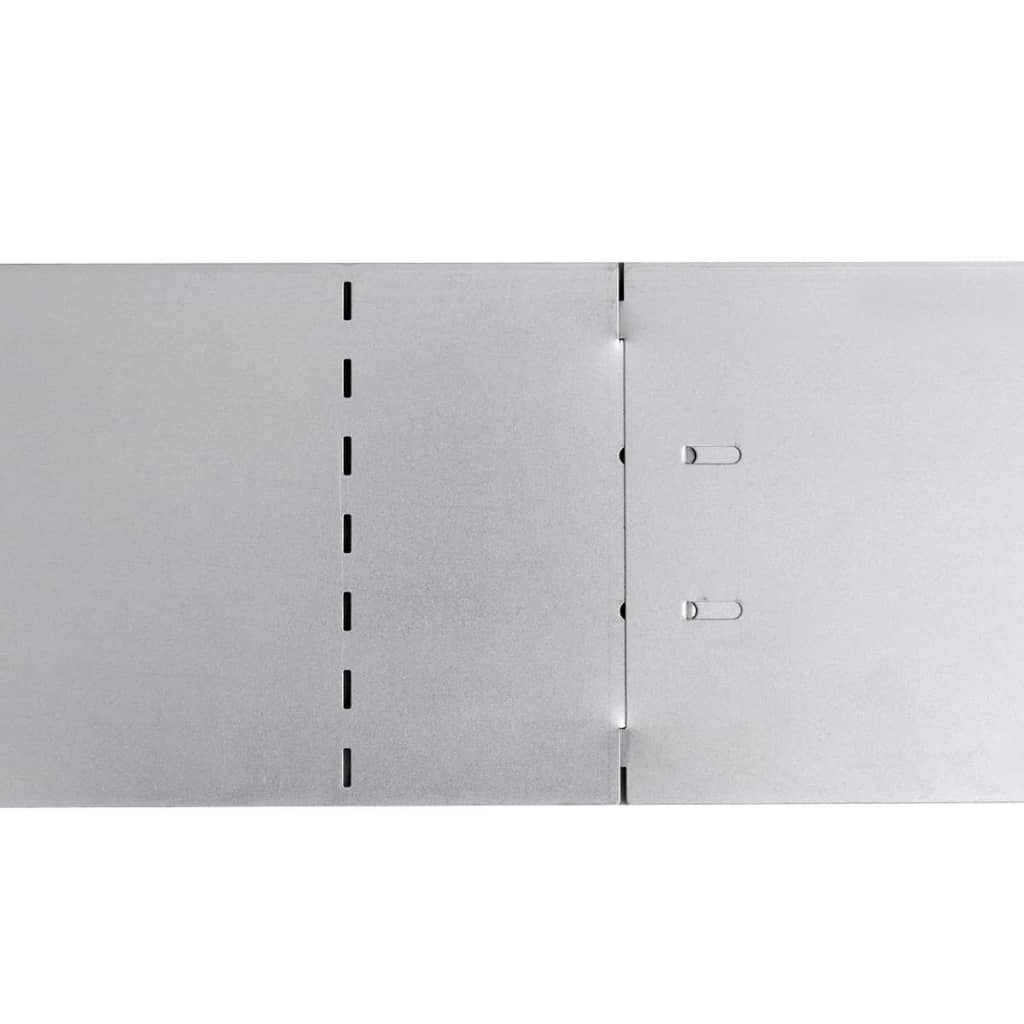 Nurmikkoaita 10 Kpl Galvanoitu Teräs 100X20Cm