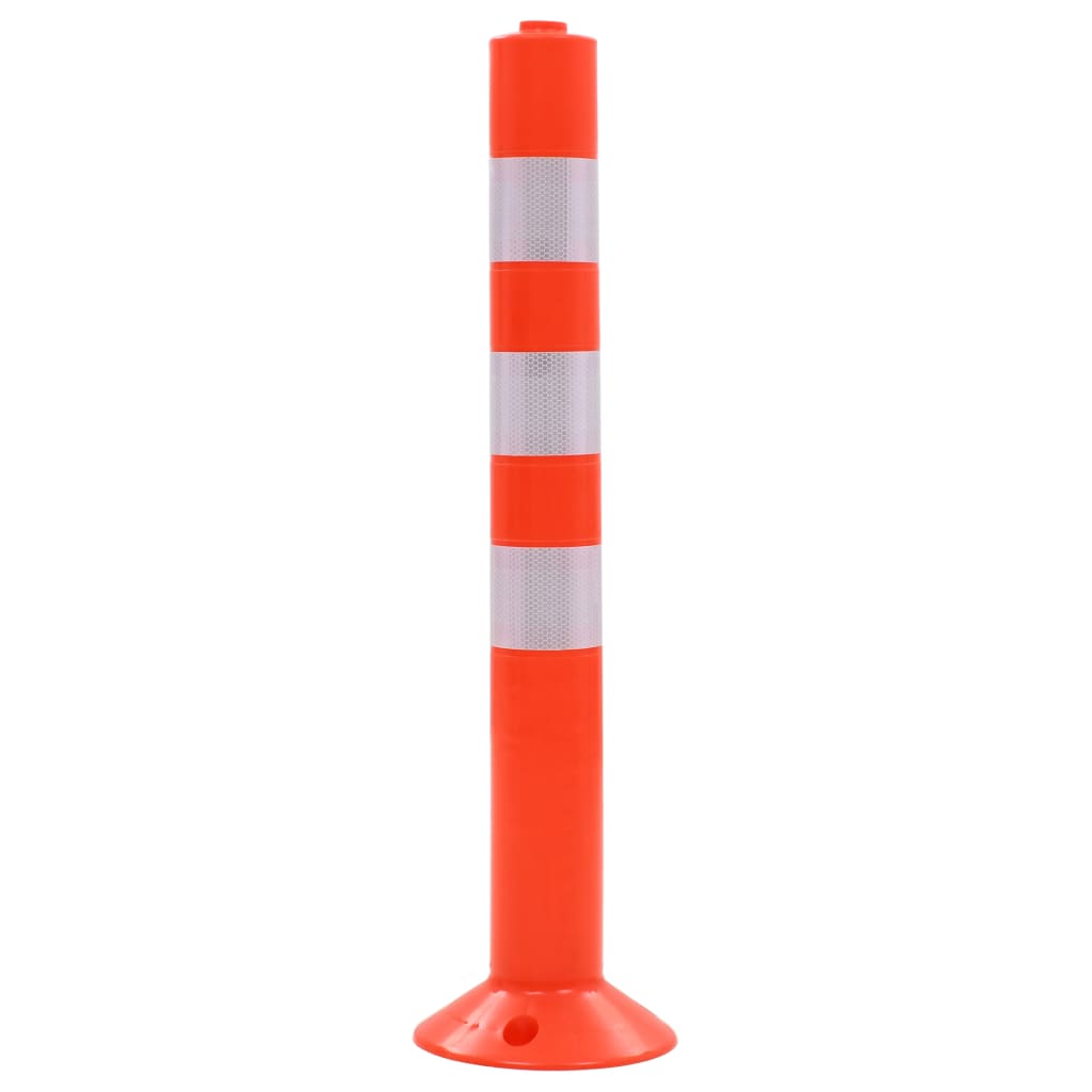 Liikenteenohjaustolpat 5 Kpl Muovi 75 Cm