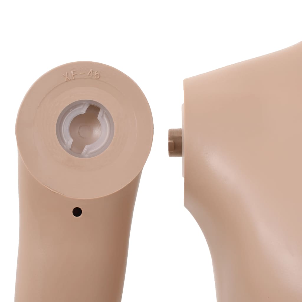 Aidon Kokoinen Lapsimallinukke Lasijalustalla 140 Cm Beige