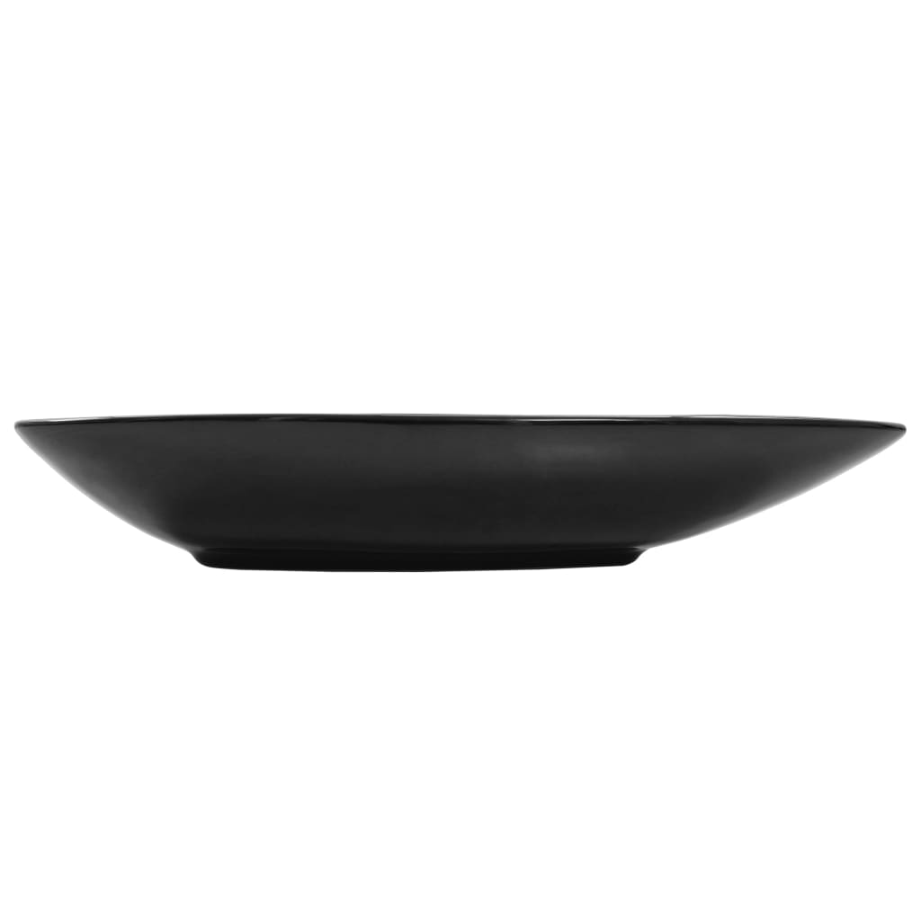 Pesuallas Keraaminen Kolmionmuotoinen 645X455X115 Mm Musta