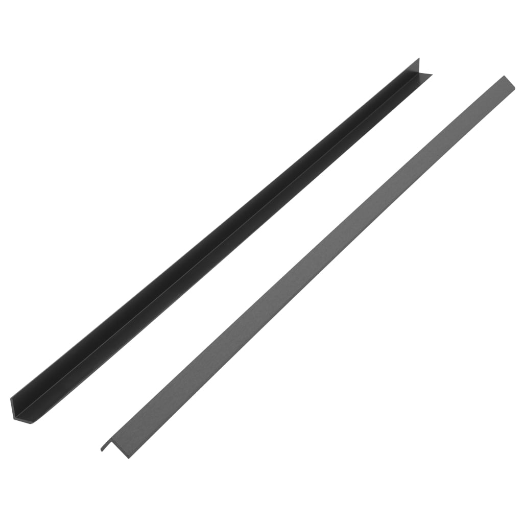 Terassin Reunuslauta Wpc 170 Cm Harmaa