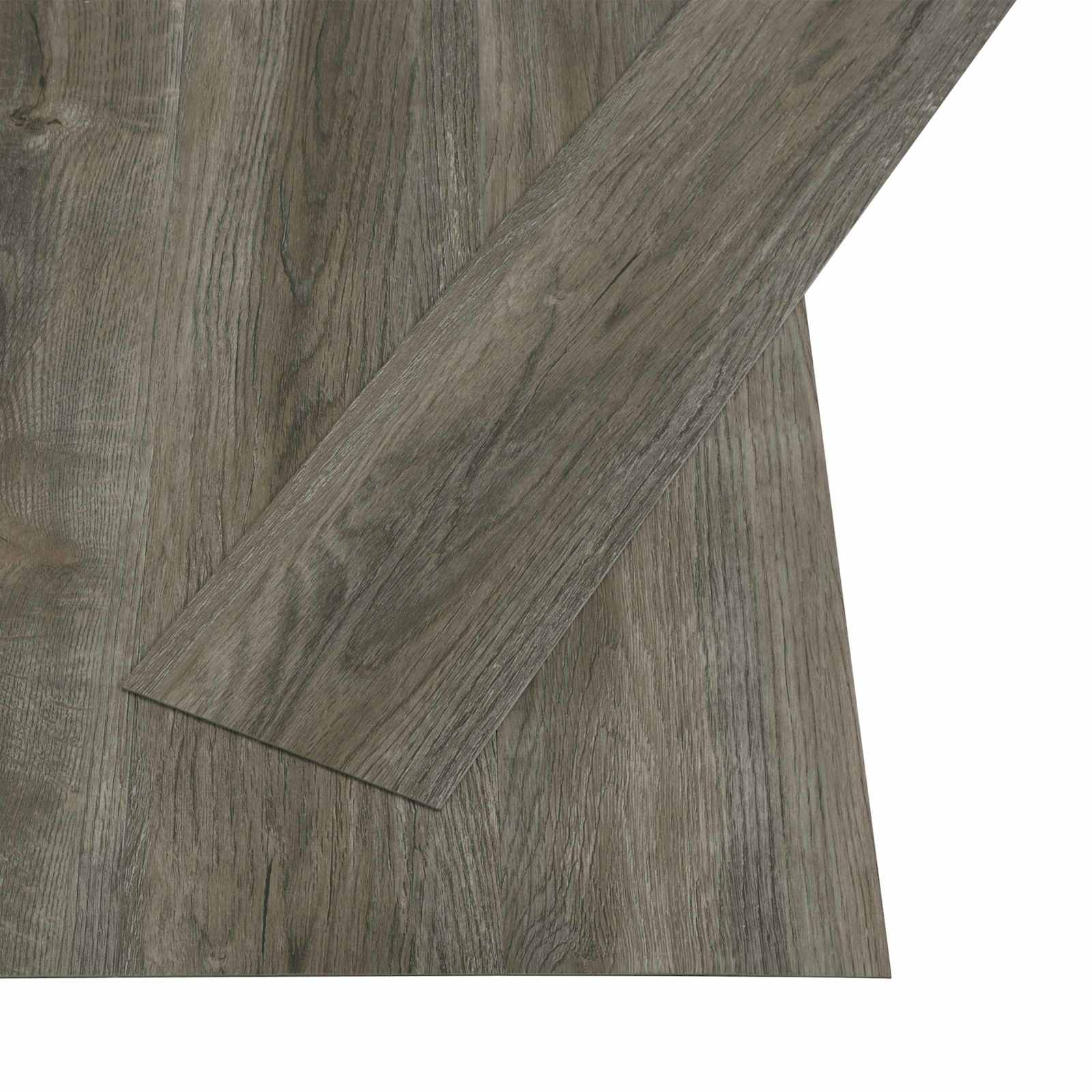 Itsekiinnittyvä Lattialauta 32 Pcs Harmaa Ja Ruskea 4,46 M²