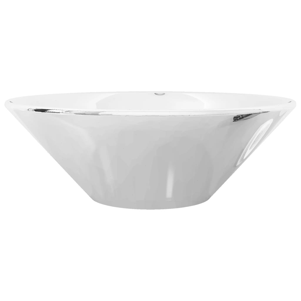 Pesuallas 42X14 Cm Keraaminen Hopea