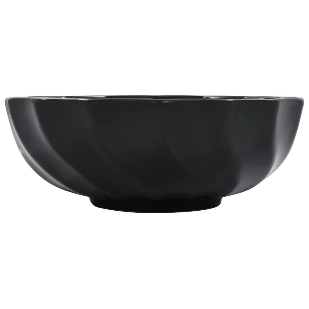 Pesuallas 46X17 Cm Keraaminen Musta