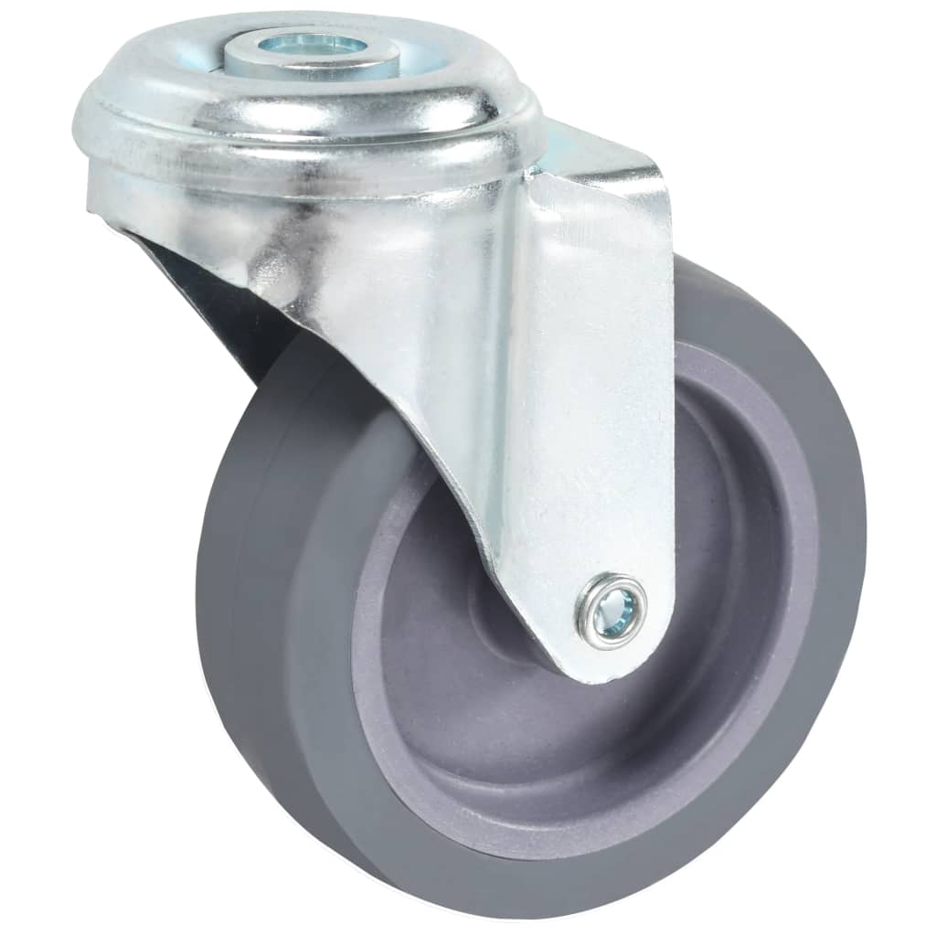 Rullapyörät Pultinrei´illä 4 Kpl 75 Mm