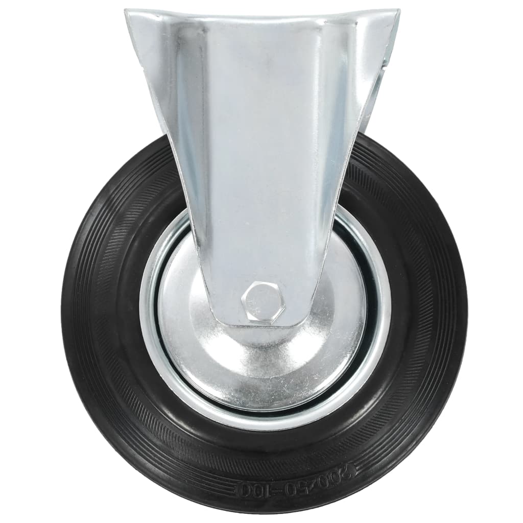 Rullapyörät Kiinteät 4 Kpl 200 Mm