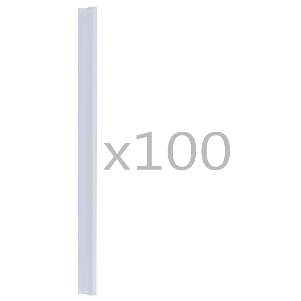 100 Kpl Aidan Kiinnikkeet Pvc Läpinäkyvä