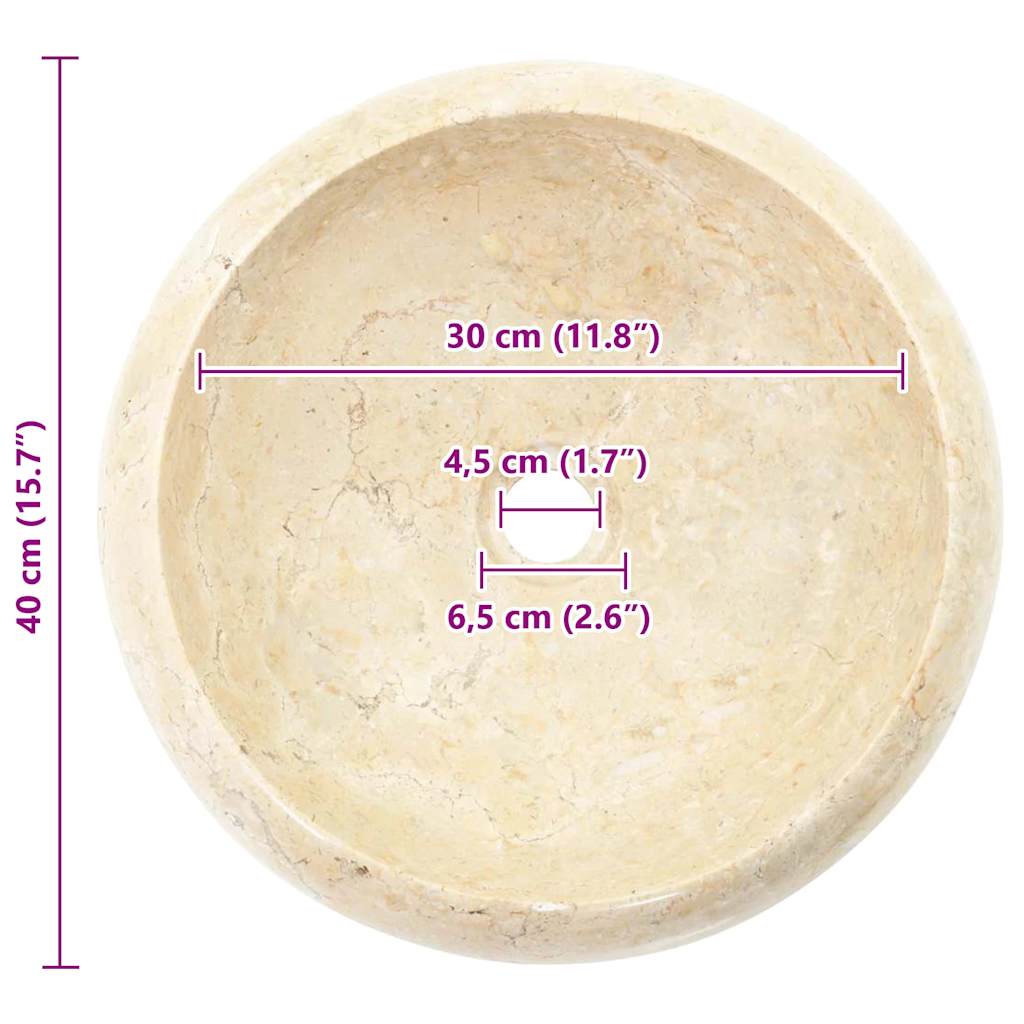 Pesuallas Marmori 40X12 Cm Kerma