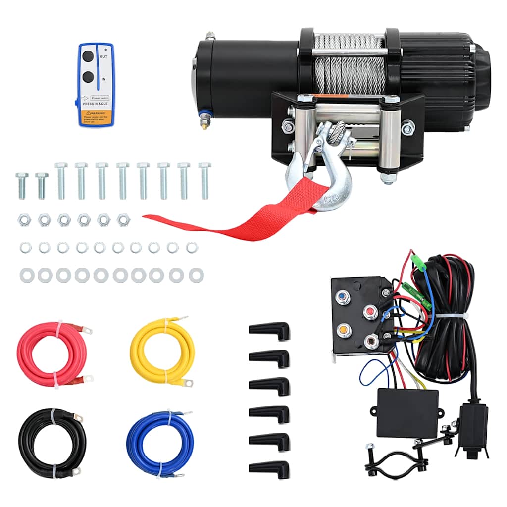 Sähkövinssi Kaukosäätimellä 12 V 2040 Kg