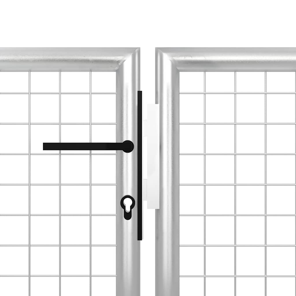 Puutarhan Portti Teräs 350X175 Cm Hopea