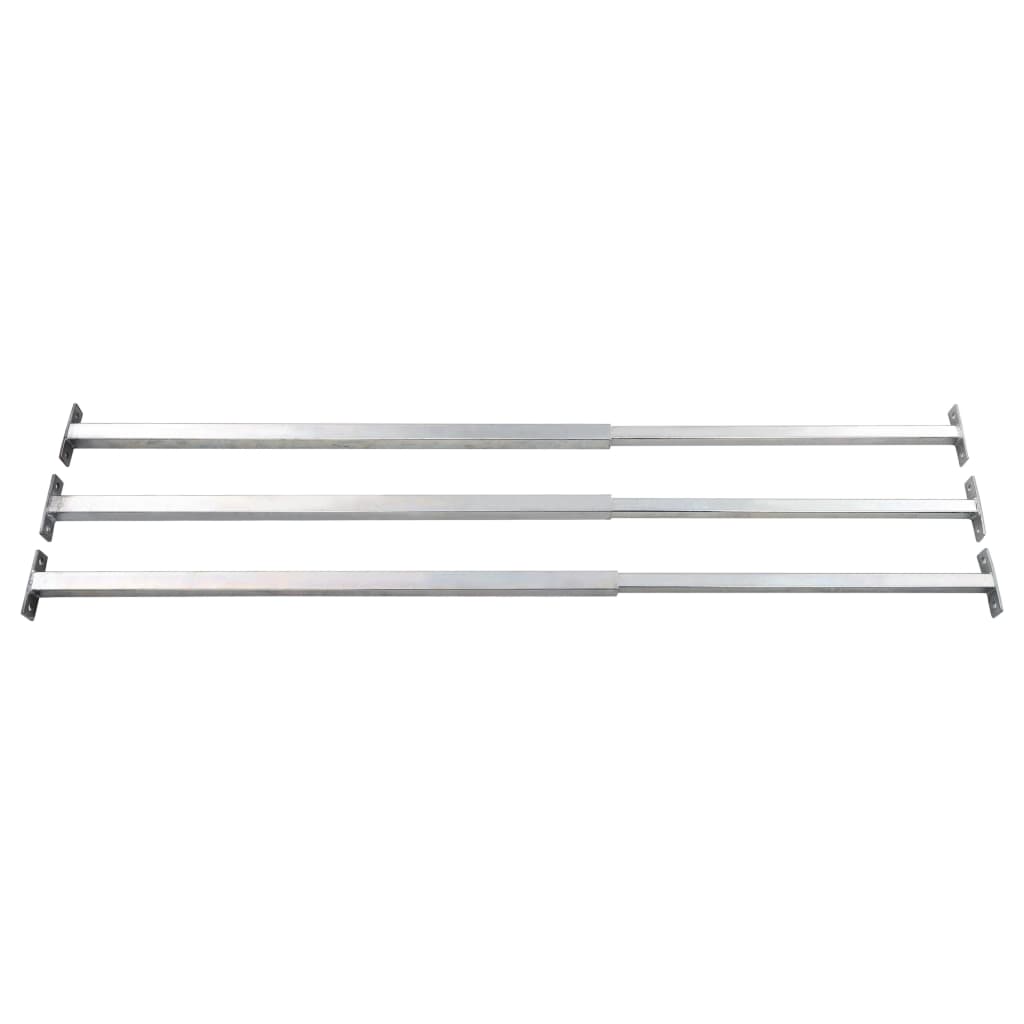 Säädettävät Ikkunan Turvapalkit 3 Kpl 710-1200 Mm