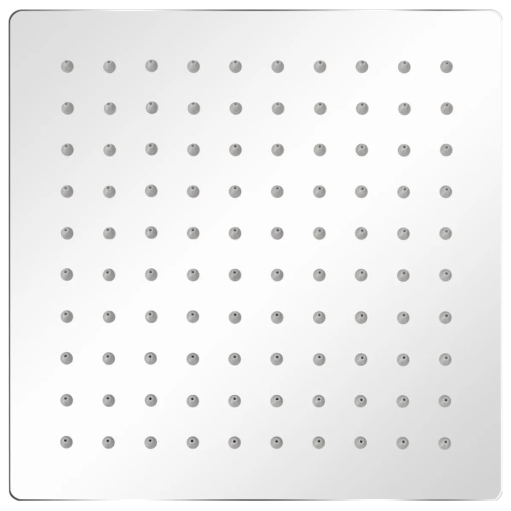Sadesuihkupää 2 Kpl Ruostumaton Teräs 20X20 Cm