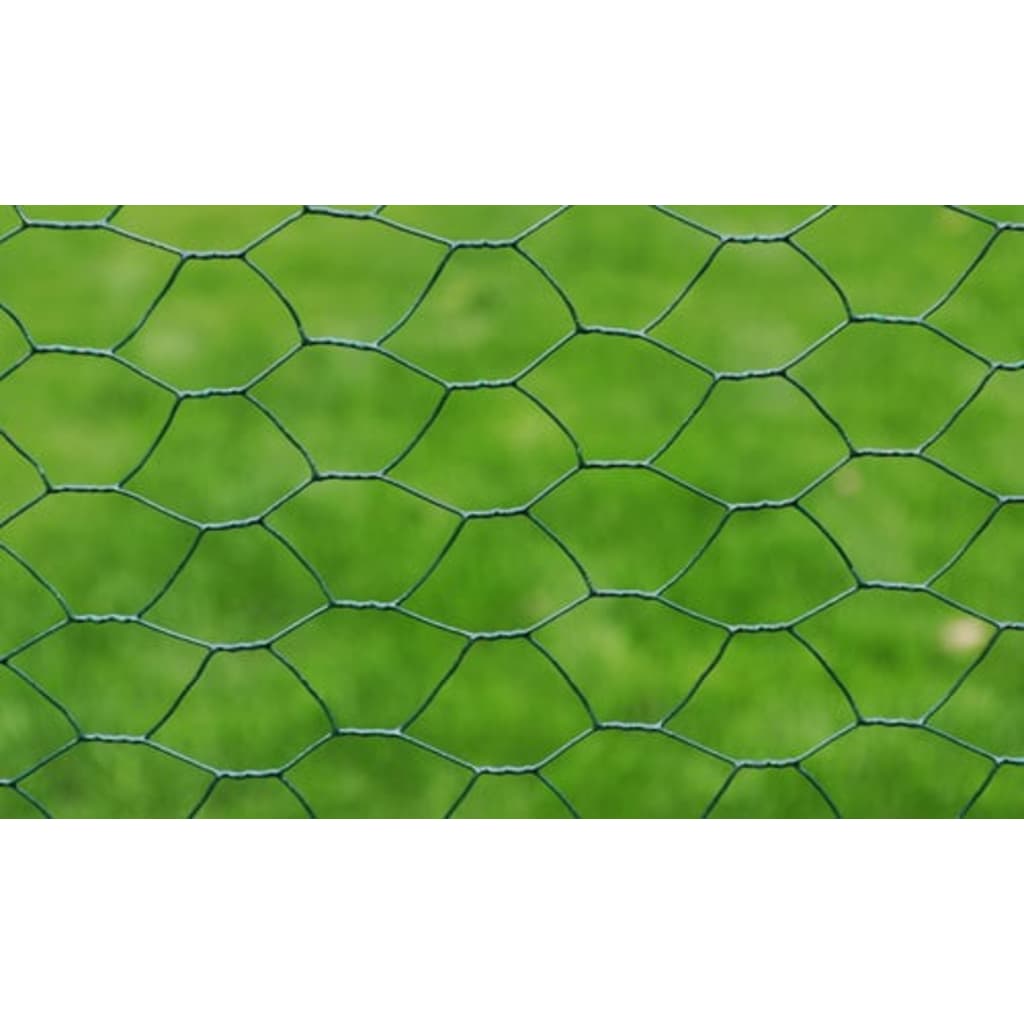 Kanaverkko Pvc Pinnoitteella 25X0,75 M Vihreä