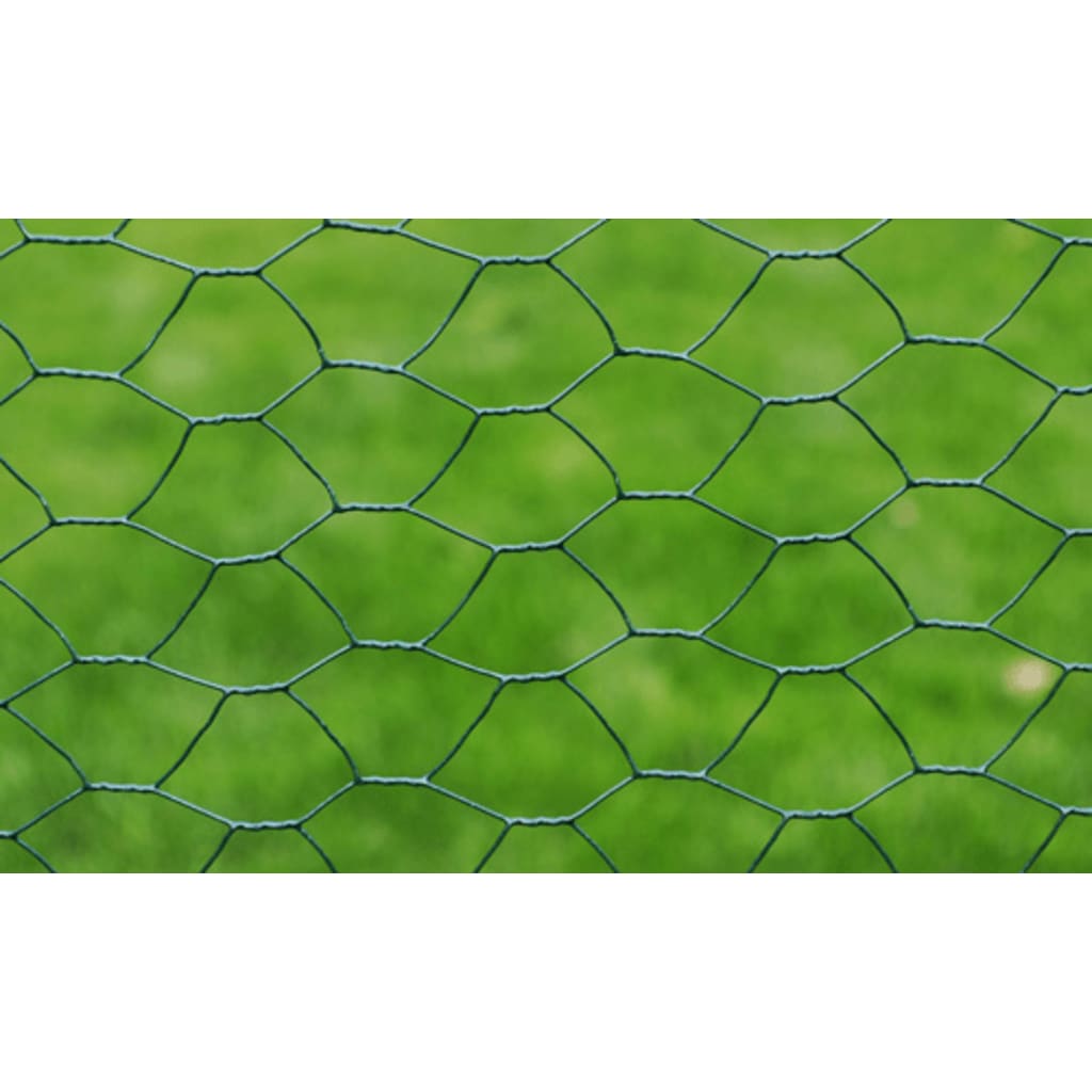 Kanaverkko Pvc Pinnoitteella 25X0,75 M Vihreä