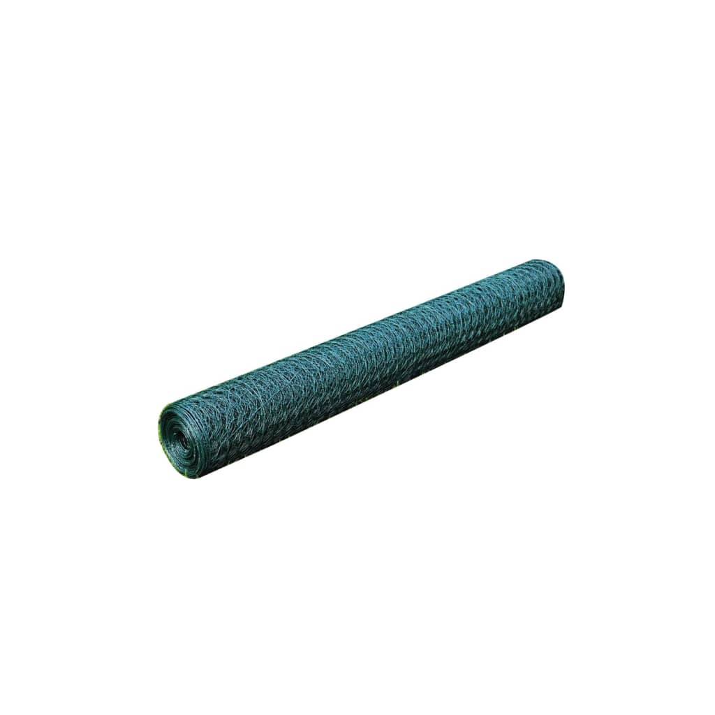 Kanaverkko Pvc Pinnoitteella 25X1 M Vihreä