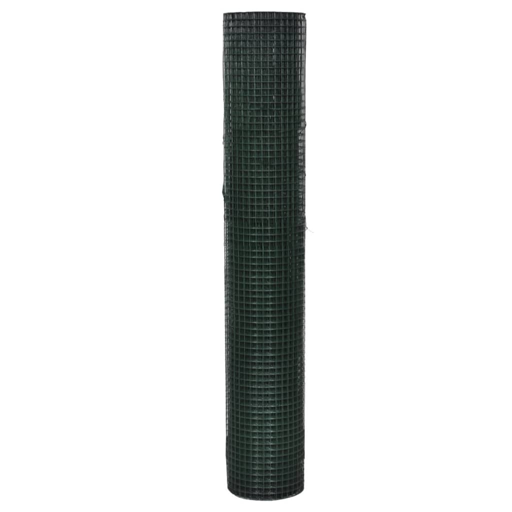 Kanaverkko Galvanoitu Teräs 1X25 M Vihreä