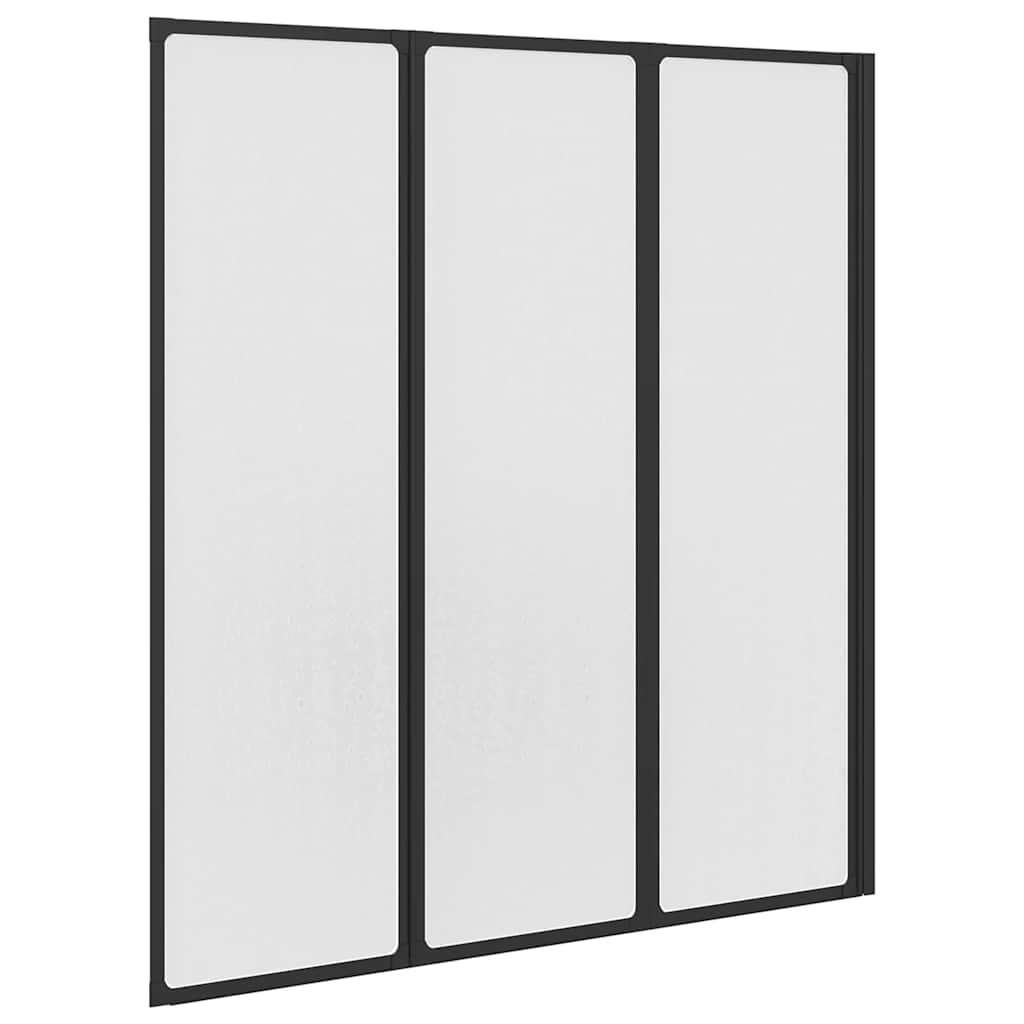 Suihkuseinä 141 X 132 Cm 3 Paneelia Kokoontaitettava