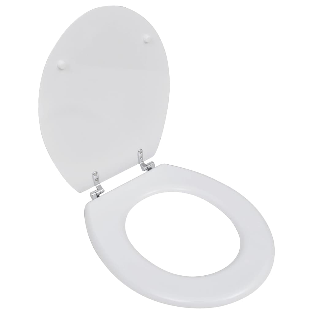 Wc-Istuin Mdf Yksinkertainen Muotoilu Valkoinen