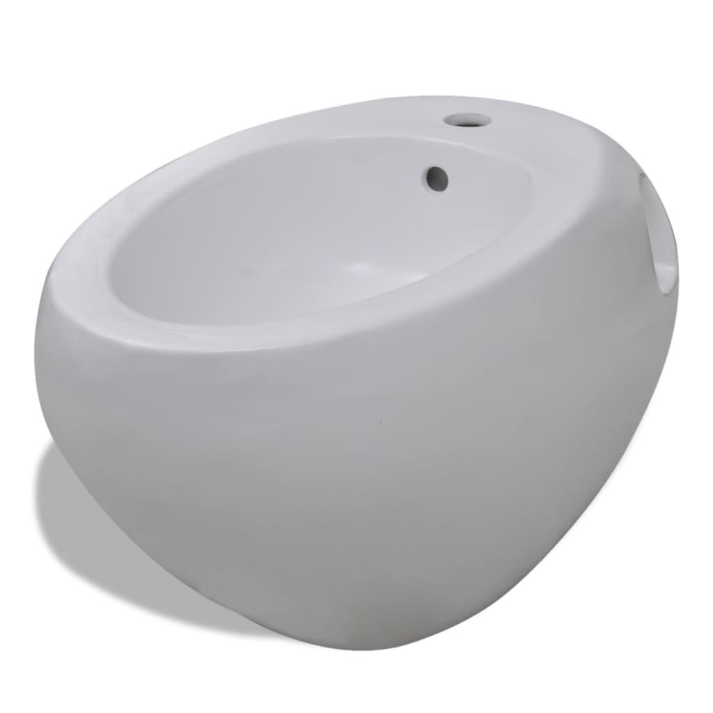 Seinään Asennettava Wc Ja Bidee Sarja Valkoinen Keraaminen