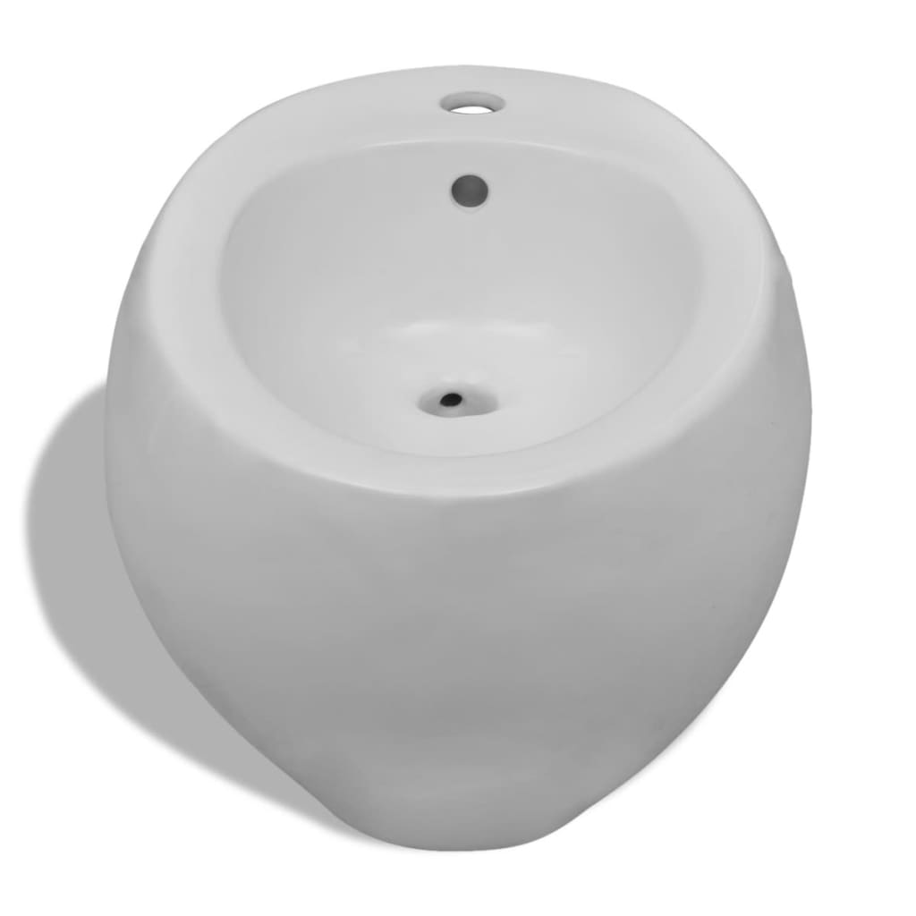 Seinään Asennettava Wc Ja Bidee Sarja Valkoinen Keraaminen