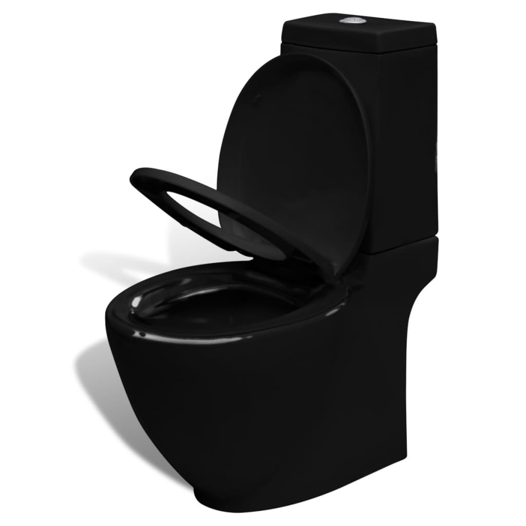 Wc-Pönttö & Bidee Sarja Keraaminen Musta