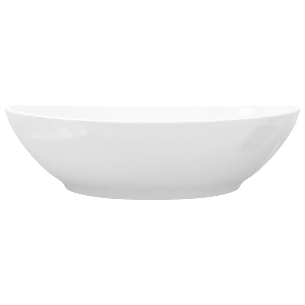 Ylellinen Keraaminen Pesuallas Soikea 40X33 Cm Valkoinen