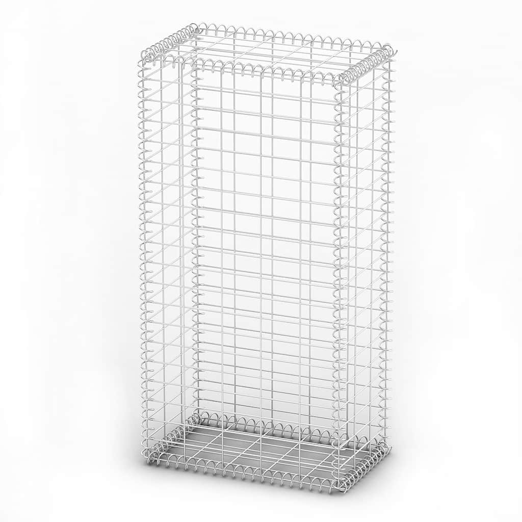 Gabion/Kivikori Kansilla Galvanoitu Vaijeri 100X50X30 Cm
