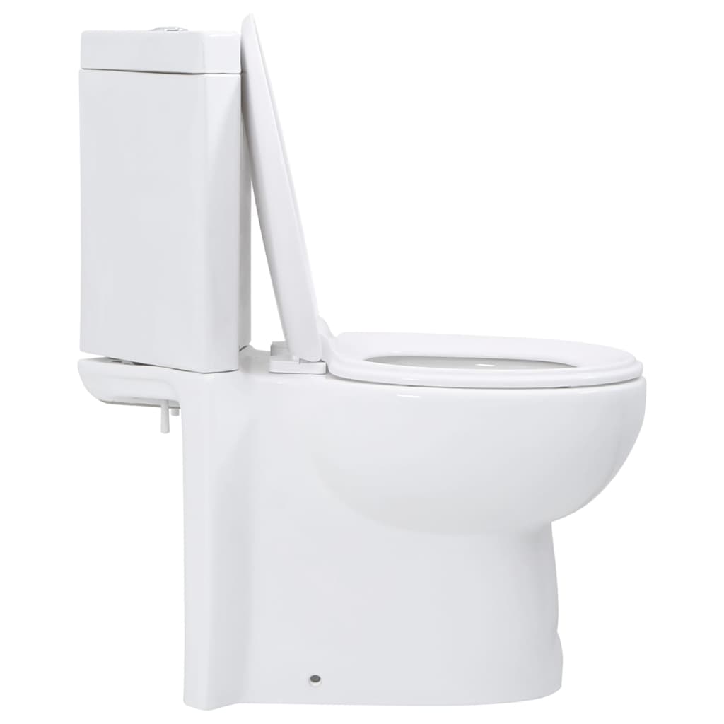 Keraaminen Wc-Istuin Kulma Valkoinen