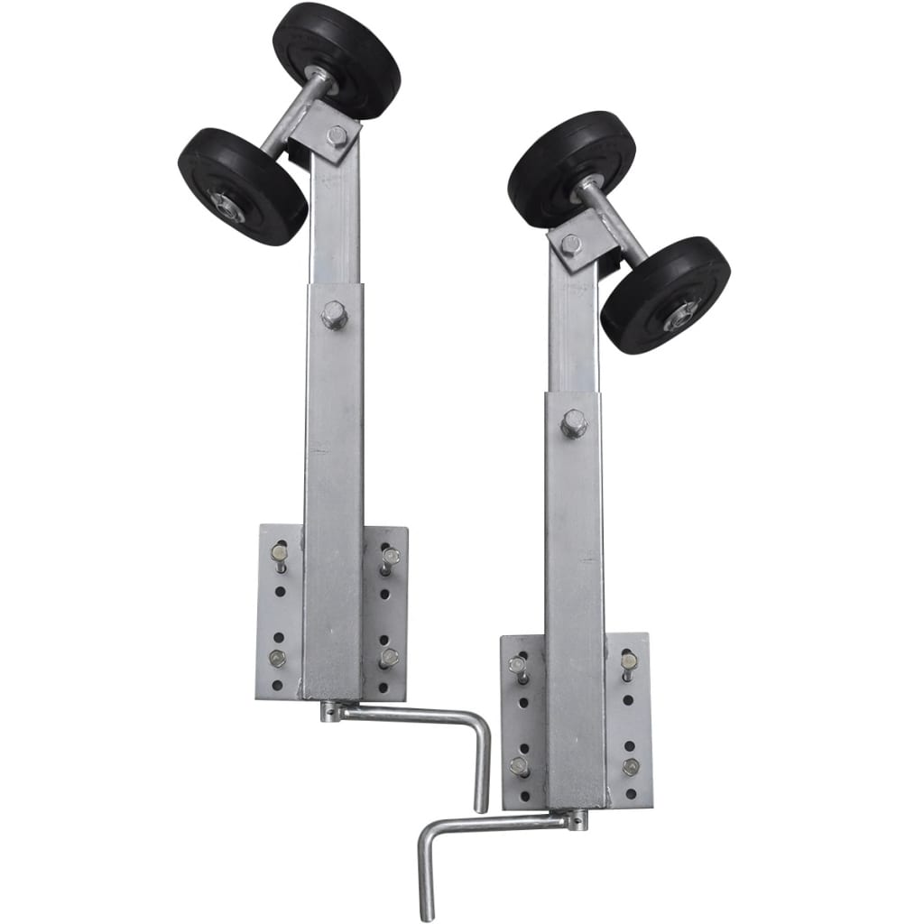 Venetrailerin Tuplarulla Keulantukisarja 2 Kpl 59 - 84 Cm