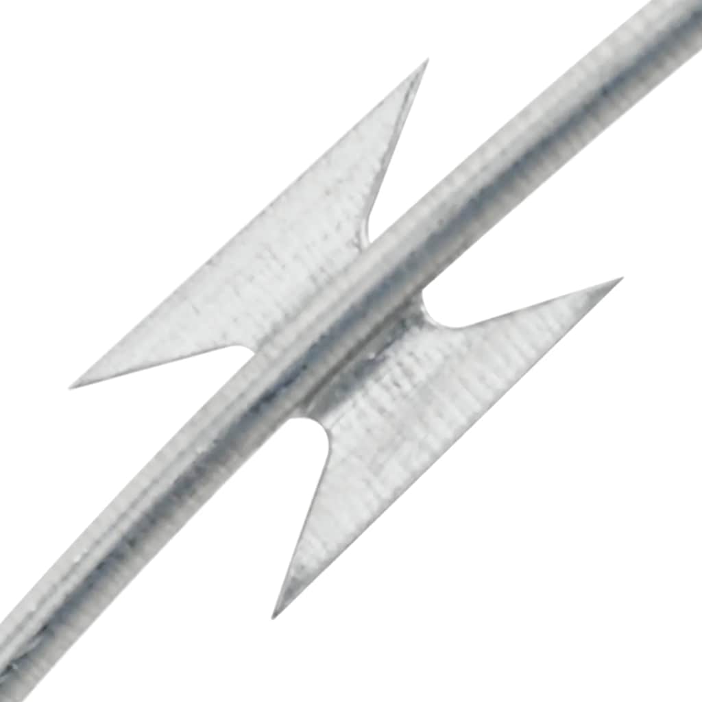 Bto-22 Concertina Piikkilanka Galvanoitu Teräs 60 M