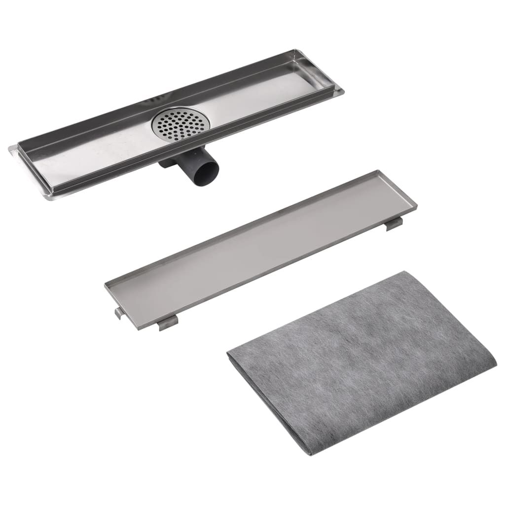 Lineaarinen Suihkukaivo 530X140 Mm Ruostumaton Teräs