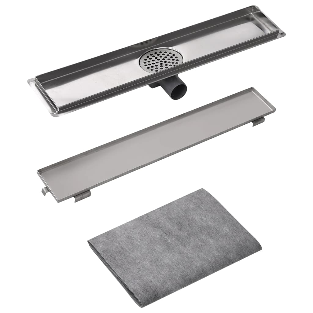 Lineaarinen Suihkukaivo 630X140 Mm Ruostumaton Teräs