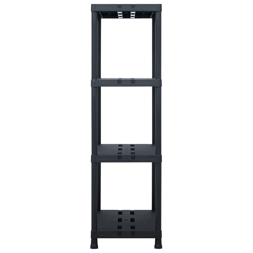 Varastohylly 220 Kg 90X40X138 Cm Musta Muovi