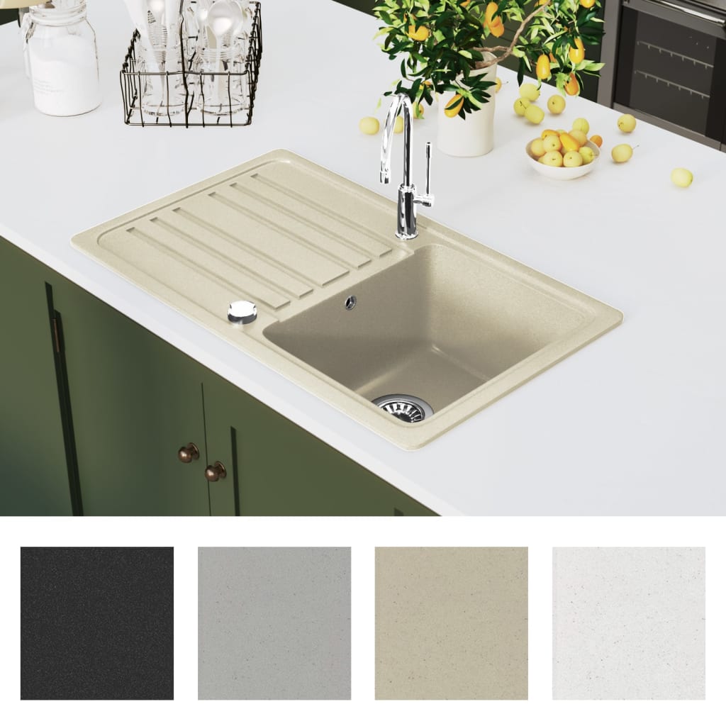 Keittiön Pesuallas Graniitti Beige