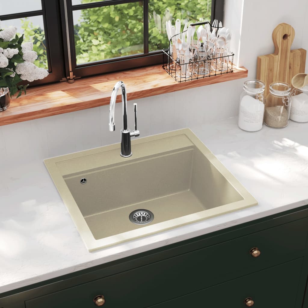 Keittiön Pesuallas Graniitti Beige