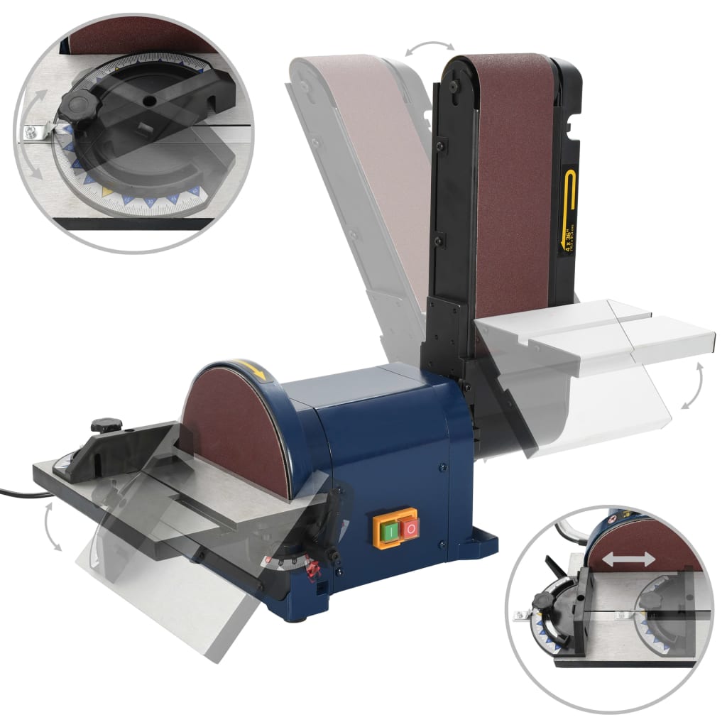 Sähköinen Laikka- Ja Nauhahiomakone 500 W 200 Mm