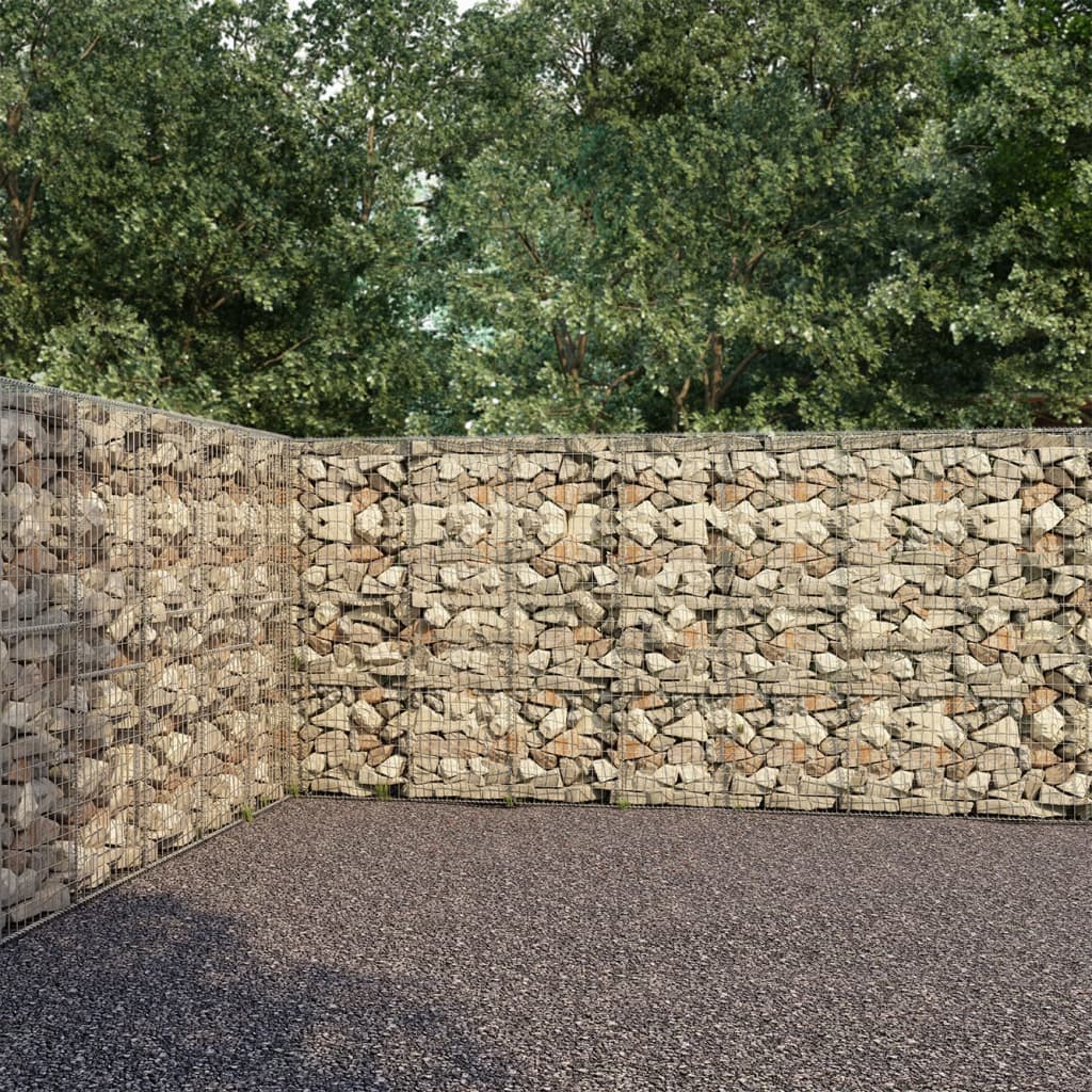 Gabionseinä Kansilla Galvanoitu Teräs