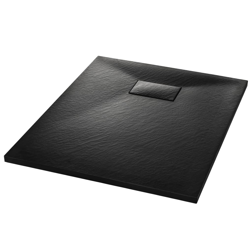 Suihkualusta 90X70 Cm Smc Musta