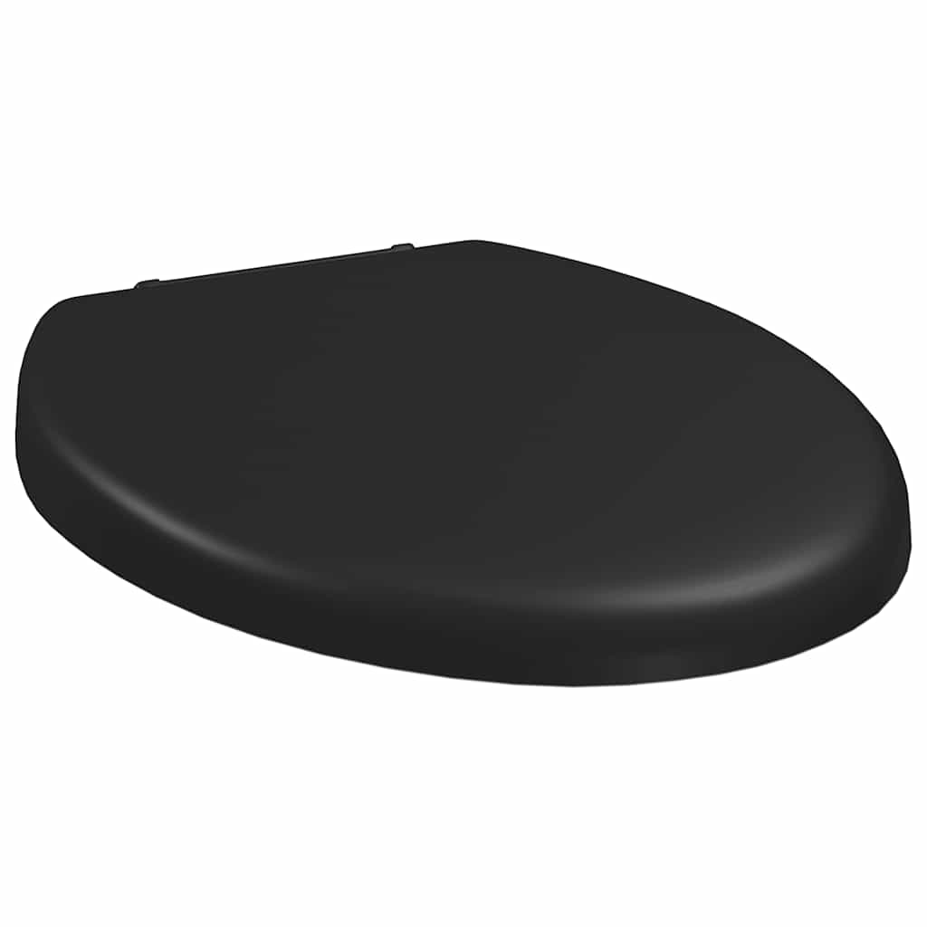 Soft-Close Wc-Istuin Pikakiinnityksellä Musta