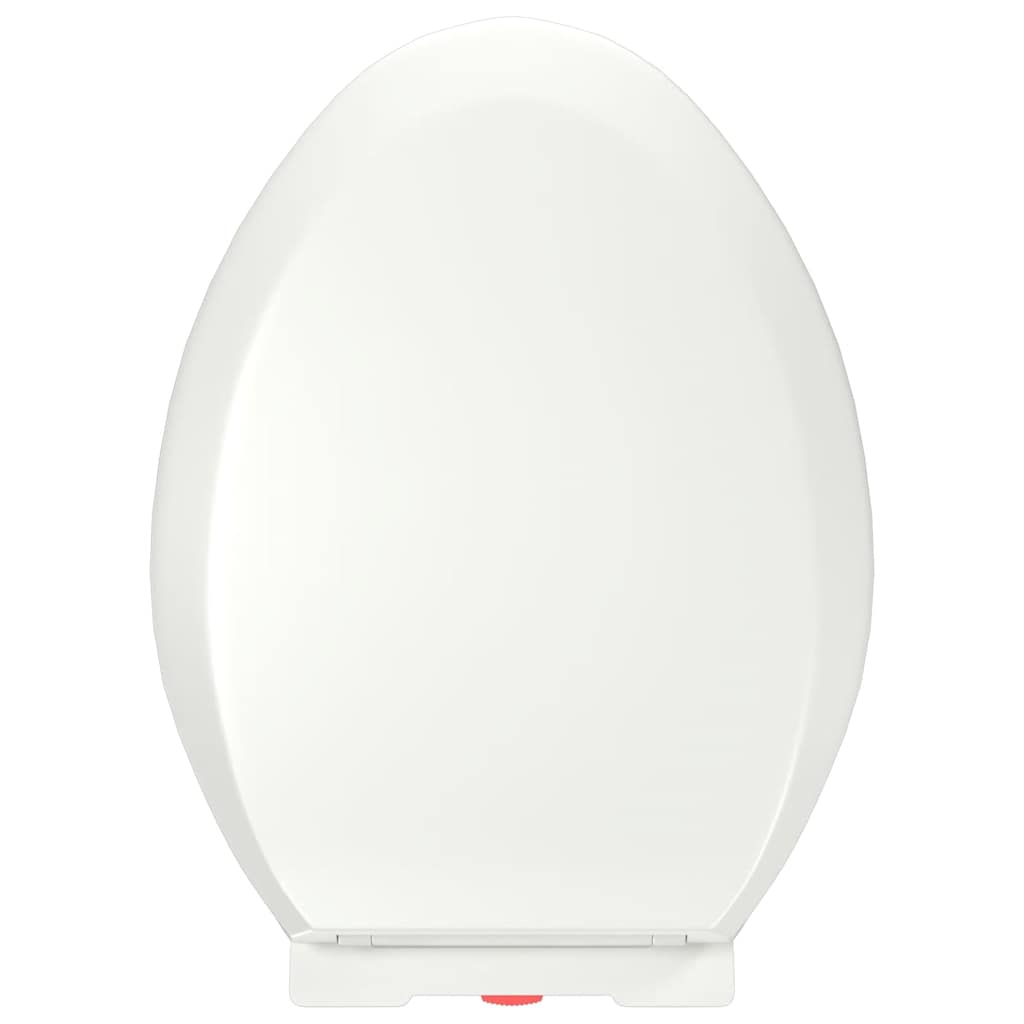 Soft-Close Wc-Istuin Pikakiinnityksellä Valkoinen