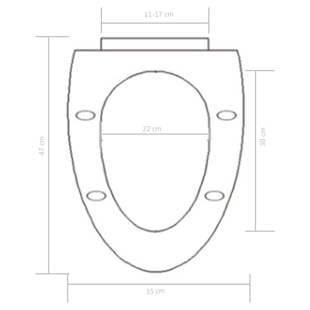 Soft-Close Wc-Istuin Pikakiinnityksellä Musta